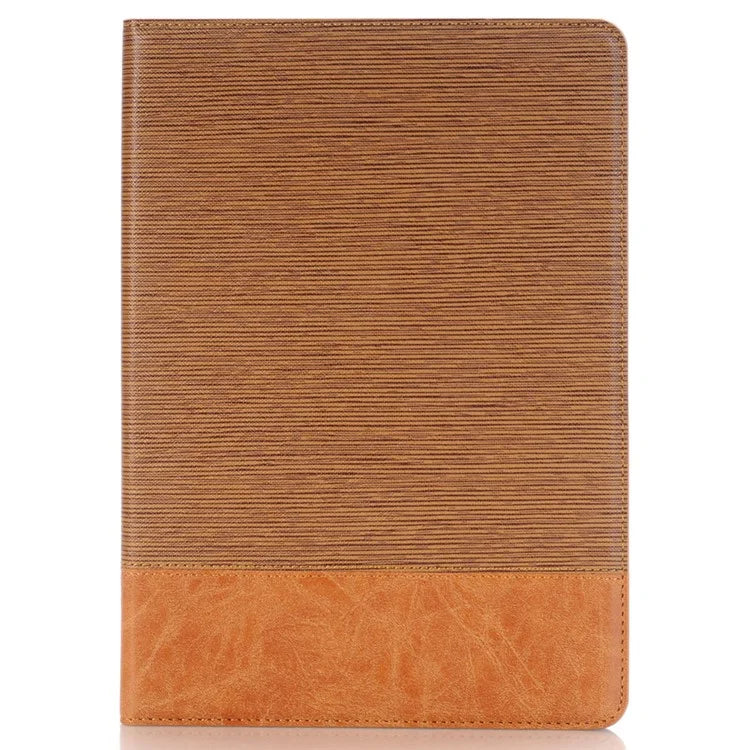 For iPad 9.7-inch (2018) / (2017) Case with Auto Wake / Sleep Leather Cross Texture Tablet Cover