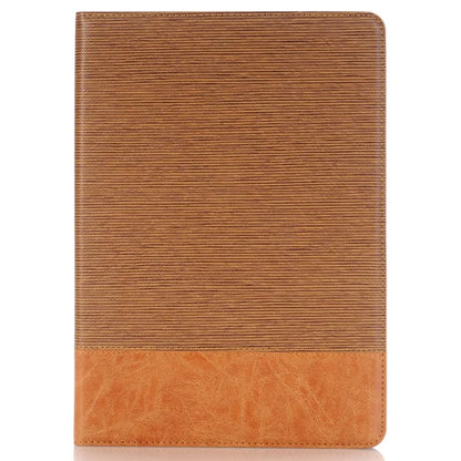For iPad 9.7-inch (2018) / (2017) Case with Auto Wake / Sleep Leather Cross Texture Tablet Cover