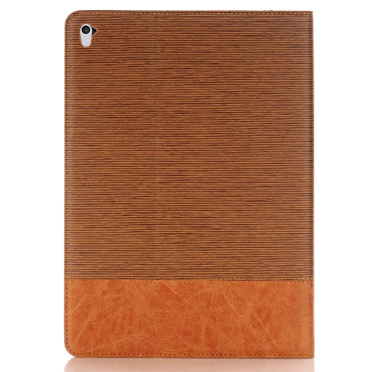 For iPad 9.7-inch (2018) / (2017) Case with Auto Wake / Sleep Leather Cross Texture Tablet Cover