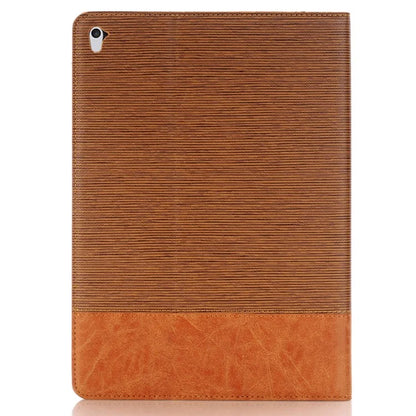 For iPad 9.7-inch (2018) / (2017) Case with Auto Wake / Sleep Leather Cross Texture Tablet Cover