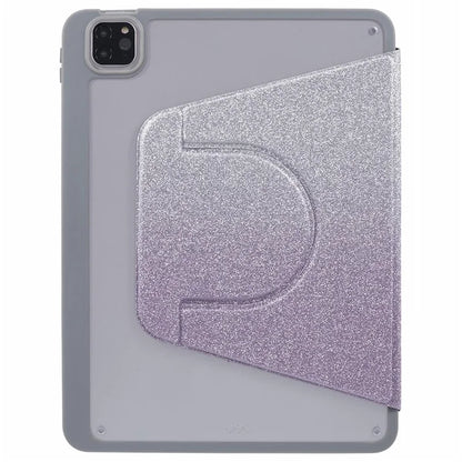 For iPad Pro 12.9 (2022) / (2021) / (2020) Case Detachable Glitter Leather Cover Smart Sleep / Wake
