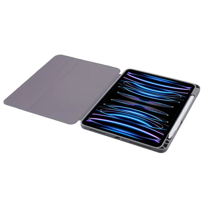 For iPad Pro 12.9 (2022) / (2021) / (2020) Case Detachable Glitter Leather Cover Smart Sleep / Wake