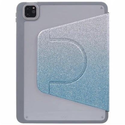 For iPad Pro 12.9 (2022) / (2021) / (2020) Case Detachable Glitter Leather Cover Smart Sleep / Wake