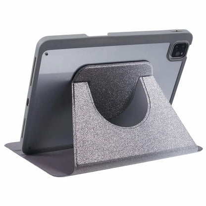 For iPad Air 11 (2024) / iPad Air (2022) / (2020) / iPad Pro 11 (2022) / (2021) / (2020) / (2018) Case Glitter Leather Cover Detachable