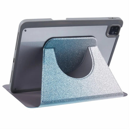 For iPad Air 11 (2024) / iPad Air (2022) / (2020) / iPad Pro 11 (2022) / (2021) / (2020) / (2018) Case Glitter Leather Cover Detachable