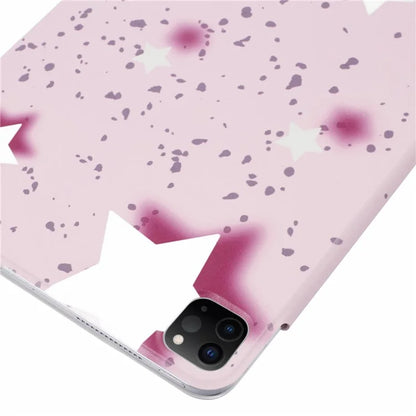 For iPad Pro 12.9 (2022) / (2021) / (2020) Case Pattern Print Stand Magnetic PU Leather Cover