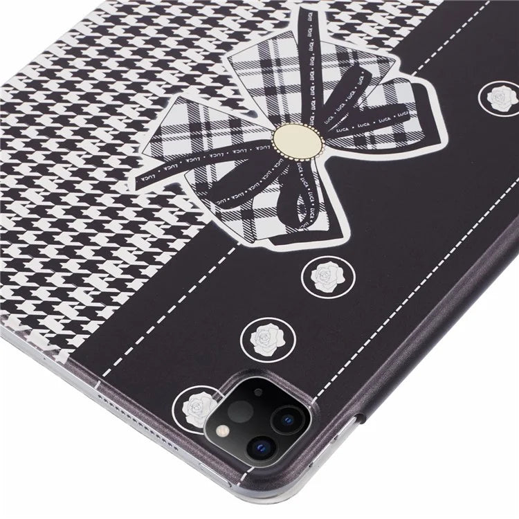 For iPad Pro 11 (2022) / (2021) / (2020) Case Pattern Print PU Leather Stand Magnetic Tablet Cover