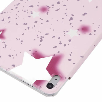 For iPad 10.9 (2022) Case Origami Stand PU Leather Magnetic Tablet Cover Pattern Print