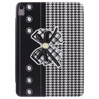For iPad 10.9 (2022) Case Origami Stand PU Leather Magnetic Tablet Cover Pattern Print