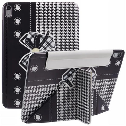 For iPad Air 13 (2024) Case Pattern Print Magnetic Leather Cover with Origami Stand