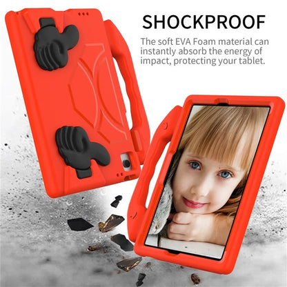 For Samsung Galaxy Tab A9+ Protective Cover Anti-Drop EVA Tablet Case with Thumb Kickstand