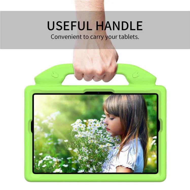 For Samsung Galaxy Tab A9+ Protective Cover Anti-Drop EVA Tablet Case with Thumb Kickstand