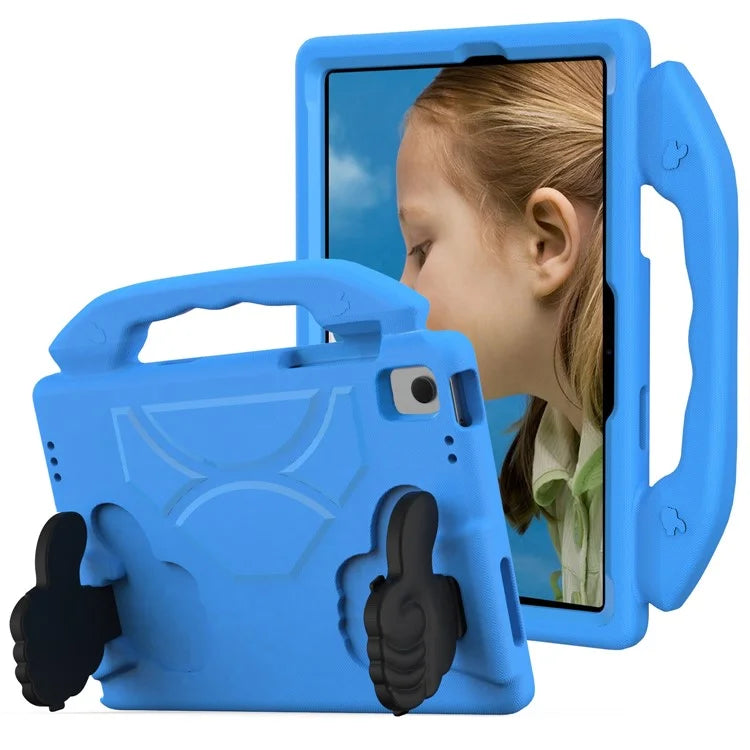 For Samsung Galaxy Tab A9+ Protective Cover Anti-Drop EVA Tablet Case with Thumb Kickstand