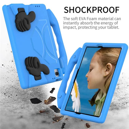 For Samsung Galaxy Tab A9+ Protective Cover Anti-Drop EVA Tablet Case with Thumb Kickstand