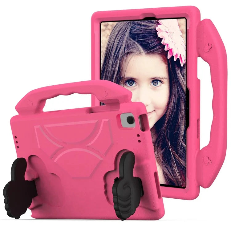 For Samsung Galaxy Tab A9+ Protective Cover Anti-Drop EVA Tablet Case with Thumb Kickstand
