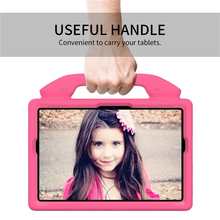 For Samsung Galaxy Tab A9+ Protective Cover Anti-Drop EVA Tablet Case with Thumb Kickstand