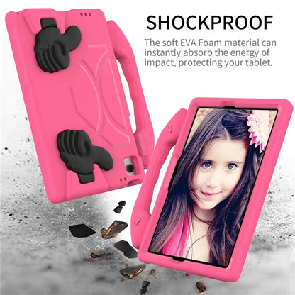 For Samsung Galaxy Tab A9+ Protective Cover Anti-Drop EVA Tablet Case with Thumb Kickstand