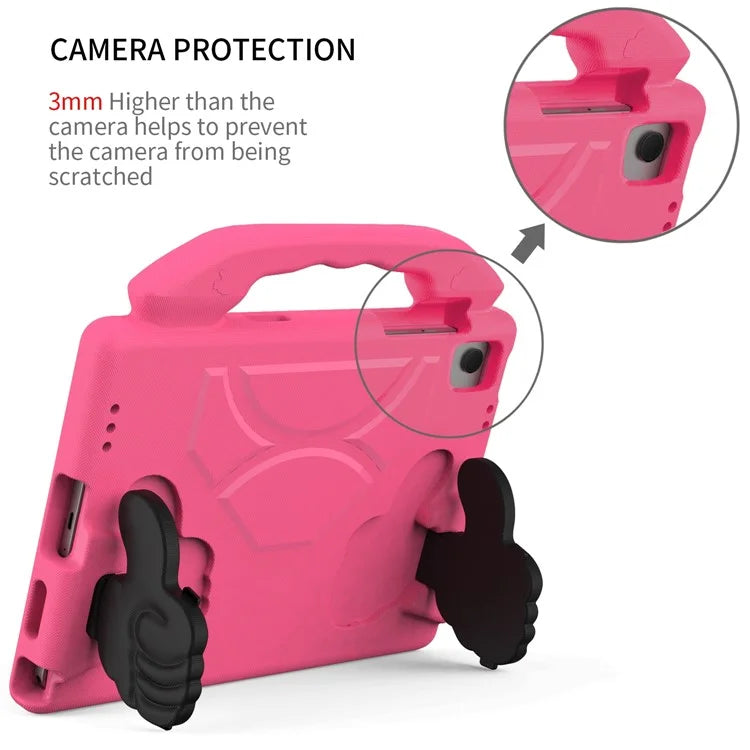 For Samsung Galaxy Tab A9+ Protective Cover Anti-Drop EVA Tablet Case with Thumb Kickstand