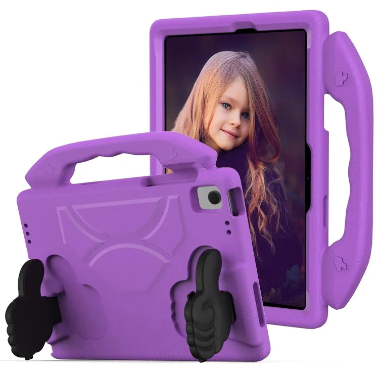 For Samsung Galaxy Tab A9+ Protective Cover Anti-Drop EVA Tablet Case with Thumb Kickstand