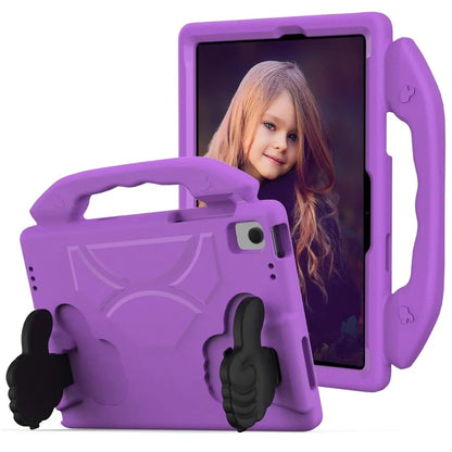 For Samsung Galaxy Tab A9+ Protective Cover Anti-Drop EVA Tablet Case with Thumb Kickstand