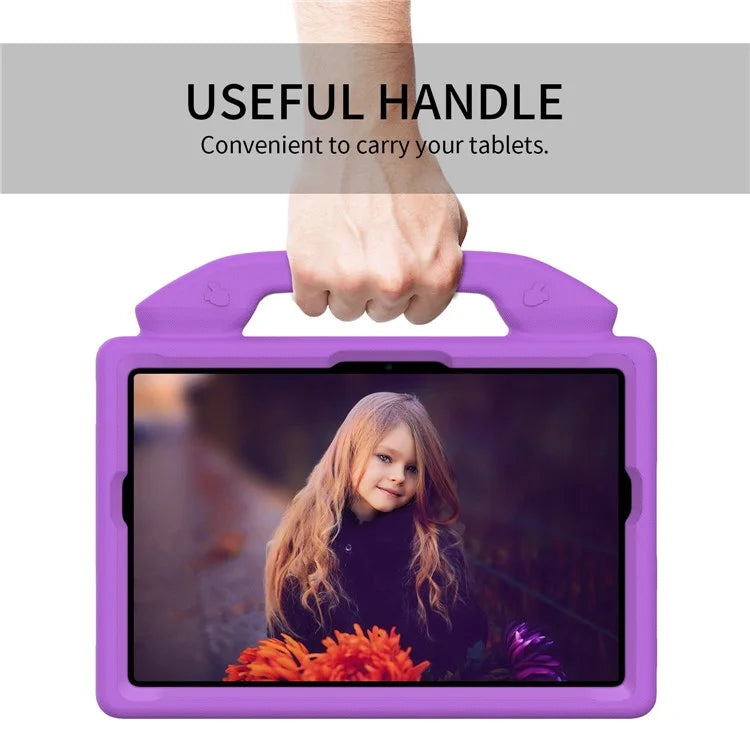 For Samsung Galaxy Tab A9+ Protective Cover Anti-Drop EVA Tablet Case with Thumb Kickstand