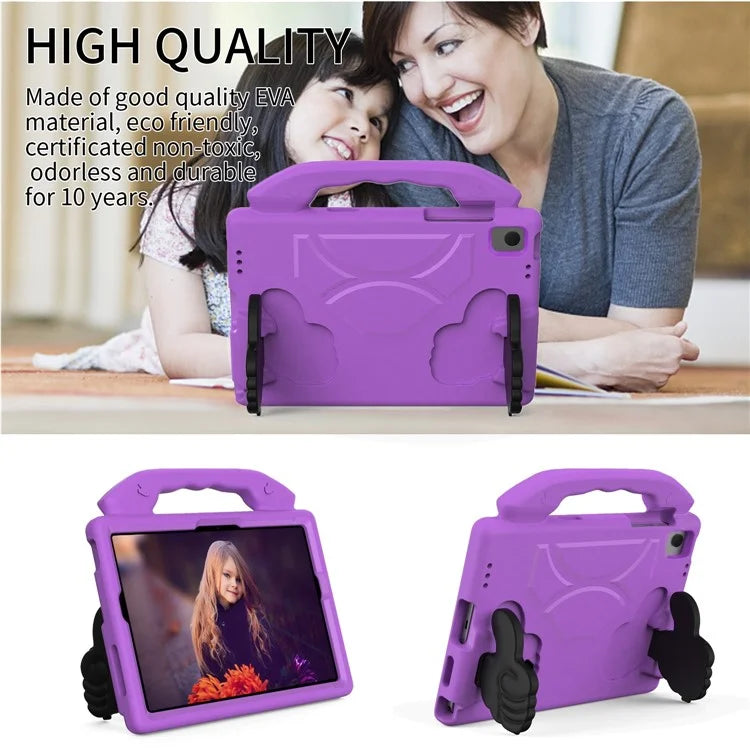 For Samsung Galaxy Tab A9+ Protective Cover Anti-Drop EVA Tablet Case with Thumb Kickstand