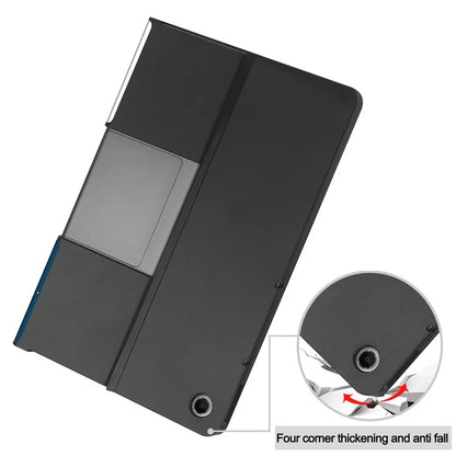 For Lenovo Tab Plus Stand Case Pattern Print Leather Tablet Cover