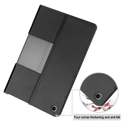 For Lenovo Tab Plus Stand Case Pattern Print Leather Tablet Cover