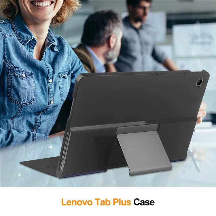 For Lenovo Tab Plus Stand Case Shockproof Leather Tablet Cover
