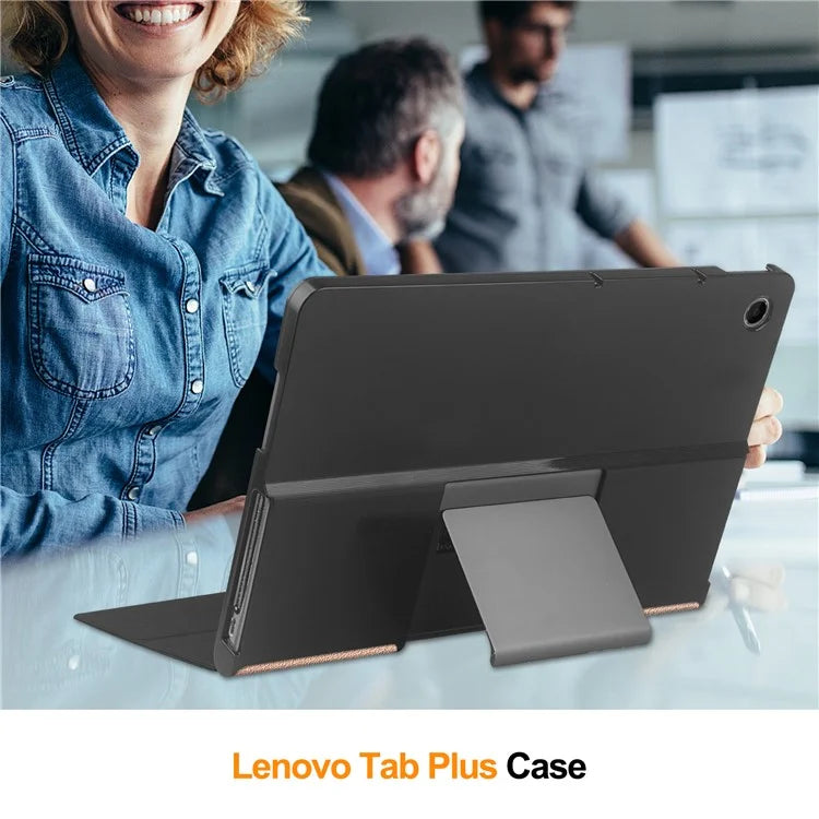 For Lenovo Tab Plus Stand Case Shockproof Leather Tablet Cover