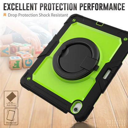 For iPad Air 13 (2024) Case PC+Silicone Tablet Cover with Kickstand, Strap