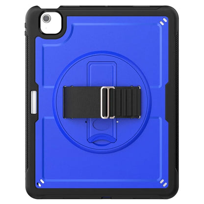 For iPad Air 13 (2024) Kickstand Case PC+TPU Tablet Cover with Shoulder Strap