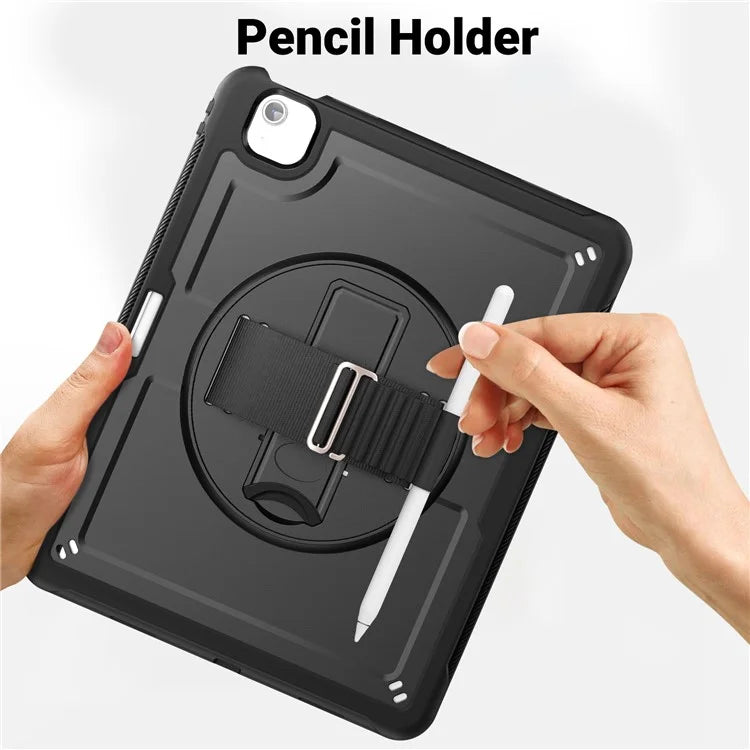 For iPad Air 13 (2024) Case Heat Dissipation PC+TPU Tablet Cover with Kickstand