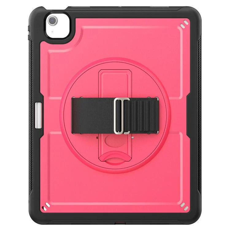 For iPad Air 13 (2024) Case Heat Dissipation PC+TPU Tablet Cover with Kickstand