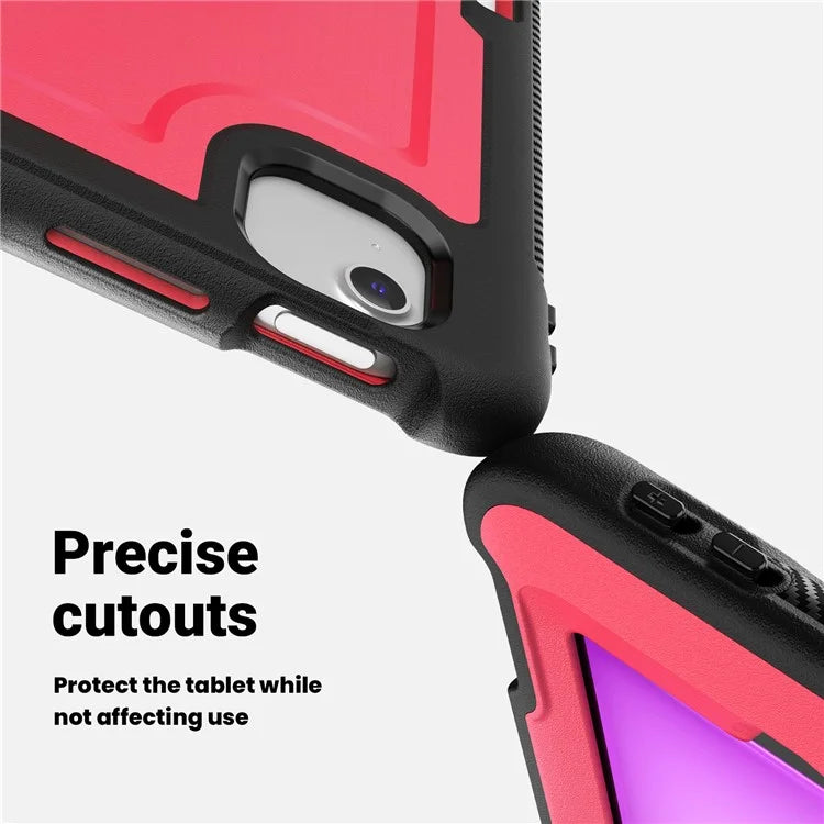 For iPad Air 13 (2024) Case Heat Dissipation PC+TPU Tablet Cover with Kickstand