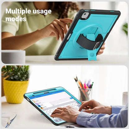For iPad Air 13 (2024) Case Heat Dissipation PC+TPU Tablet Cover with Kickstand