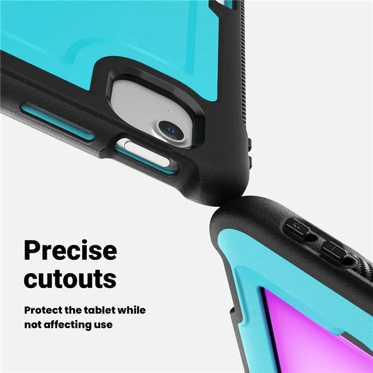 For iPad Air 13 (2024) Case Heat Dissipation PC+TPU Tablet Cover with Kickstand