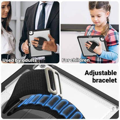 For iPad Air 13 (2024) Case Heat Dissipation PC+TPU Tablet Cover with Kickstand