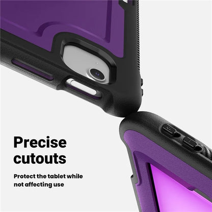 For iPad Air 13 (2024) Case Heat Dissipation PC+TPU Tablet Cover with Kickstand