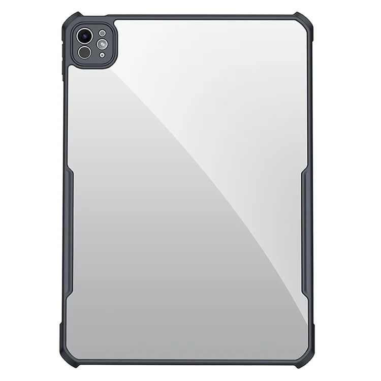 XUNDD For iPad Pro 11 (2024) Drop Protection Tablet Case Transparent Acrylic+TPU Slim Cover