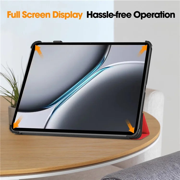 For OnePlus Pad 2 Case Shockproof Leather Stand Tablet Cover