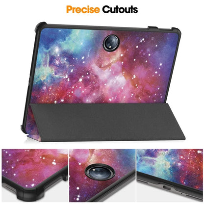 For OnePlus Pad 2 Stand Case Pattern Print Leather Tablet Cover