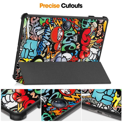For OnePlus Pad 2 Stand Case Pattern Print Leather Tablet Cover