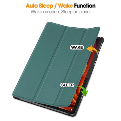 For Lenovo Tab K11 Plus Shockproof Case Leather Stand Tablet Cover