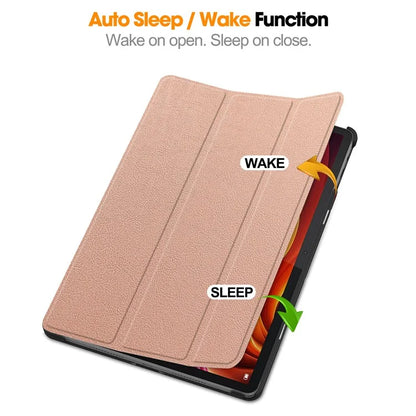 For Lenovo Tab K11 Plus Shockproof Case Leather Stand Tablet Cover