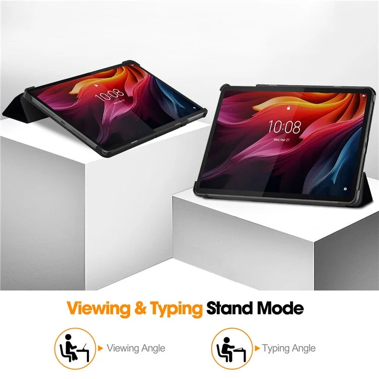 For Lenovo Tab K11 Plus Case Pattern Print Leather Tablet Cover with Stand