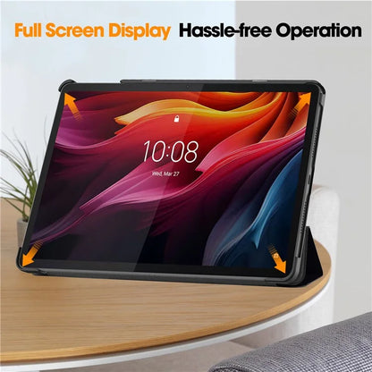 For Lenovo Tab K11 Plus Case Pattern Print Leather Tablet Cover with Stand
