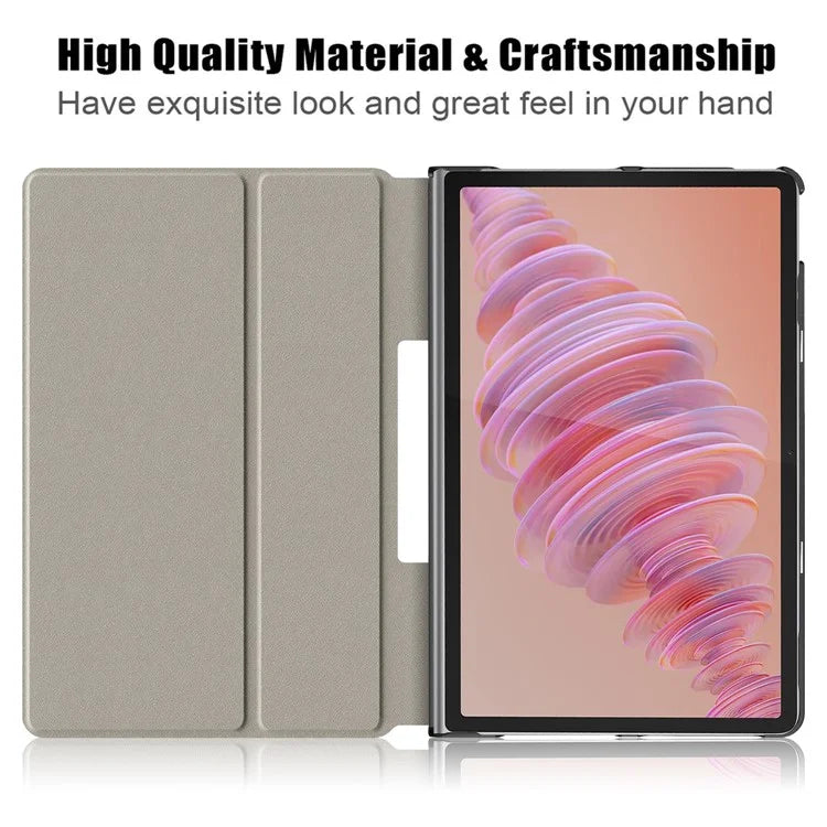 For Lenovo Tab Plus 11.5-inch TB351FU Case Heat Dissipation Stand Leather Tablet Cover