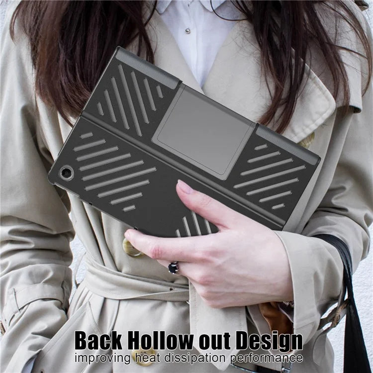For Lenovo Tab Plus 11.5-inch TB351FU Case Heat Dissipation Stand Leather Tablet Cover