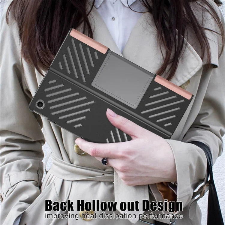 For Lenovo Tab Plus 11.5-inch TB351FU Case Heat Dissipation Stand Leather Tablet Cover